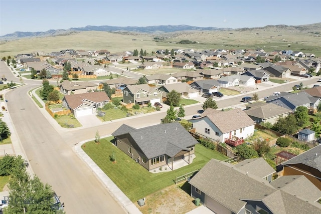 702 Pleiades, Livingston, MT 59047 - aerial perspective of suburban area with a mountainous background
