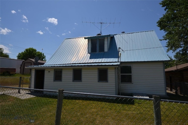 103 Flick, Sheridan, MT 59749 - rear view of property with a metal roof