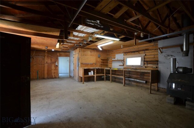 103 Flick, Sheridan, MT 59749 - garage with a workshop area