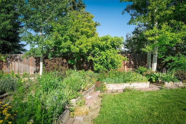 944 Forest Glen Dr, Bozeman, MT 59718 - view of yard with a vegetable garden