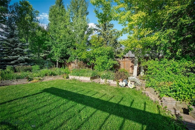 944 Forest Glen Dr, Bozeman, MT 59718 - view of yard with a vegetable garden
