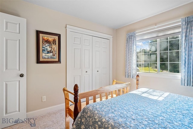 944 Forest Glen Dr, Bozeman, MT 59718 - carpeted bedroom with baseboards and a closet
