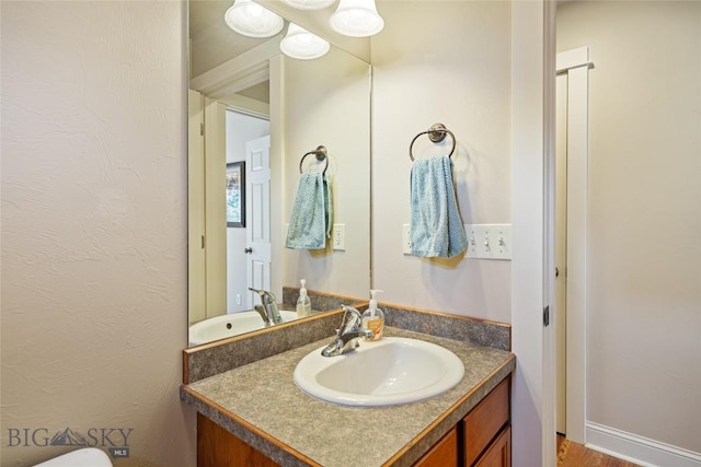 944 Forest Glen Dr, Bozeman, MT 59718 - bathroom featuring vanity and toilet