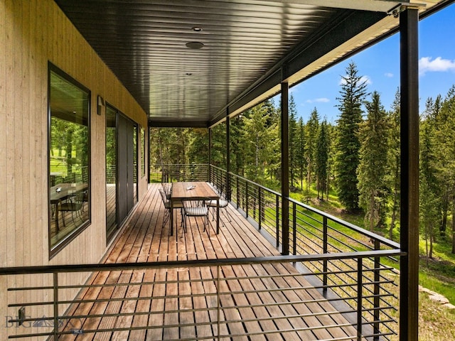 544 Grey Drake, Big Sky, MT 59716 - view of deck