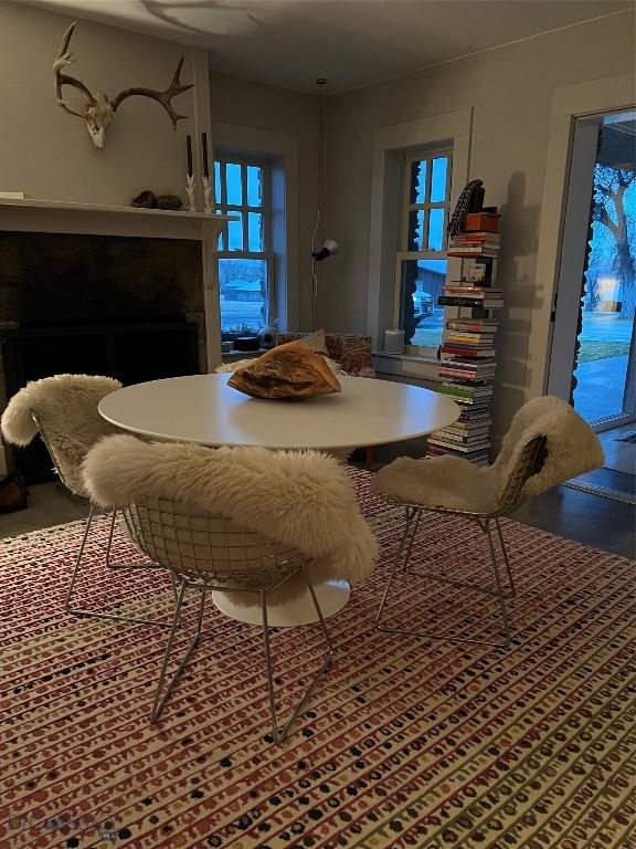 802 Deadmans Canyon Rd, Reed Point, MT 59069 - view of dining area
