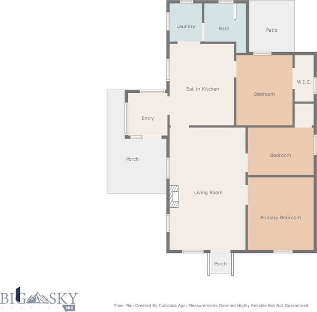 523 N I St, Livingston, MT 59047 - view of floor plan / room layout