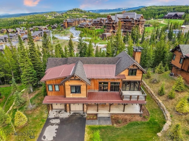146 Outlook Trl, Big Sky, MT 59716 - view from above of property