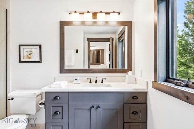 146 Outlook Trl, Big Sky, MT 59716 - bathroom featuring vanity and toilet
