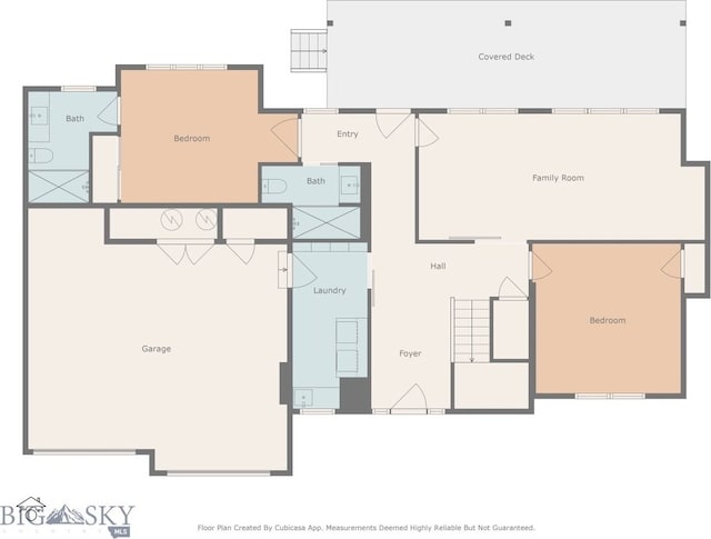 146 Outlook Trl, Big Sky, MT 59716 - view of floor plan / room layout