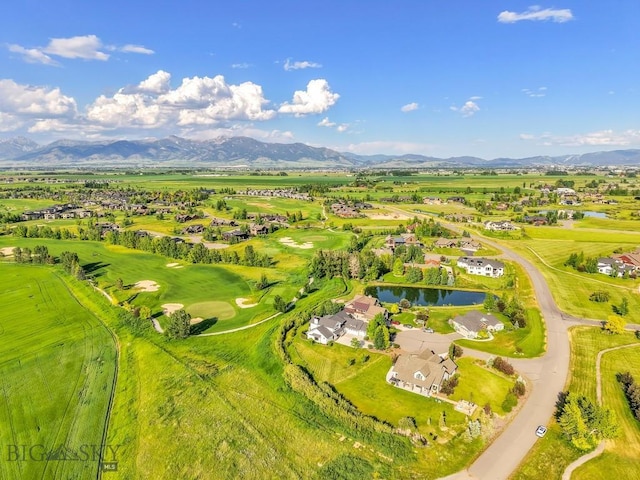 33 Oasis Trl, Bozeman, MT 59718 - bird's eye view of a water and mountain view