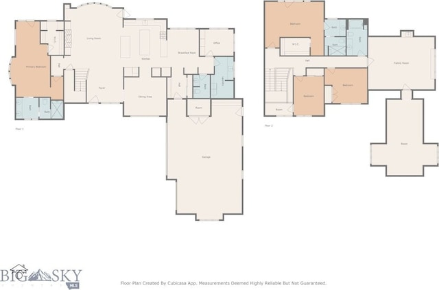 33 Oasis Trl, Bozeman, MT 59718 - view of floor plan / room layout