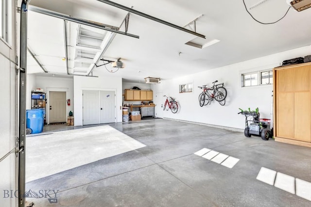33 Oasis Trl, Bozeman, MT 59718 - garage featuring a garage door opener