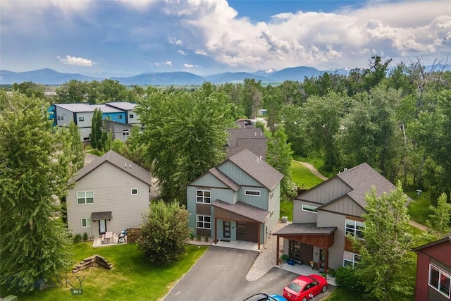26 Locomotive Loop, Bozeman, MT 59718 - aerial perspective of suburban area featuring a mountainous background