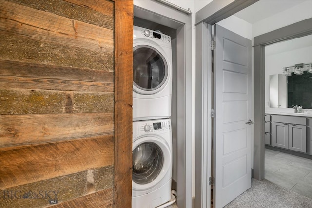26 Locomotive Loop, Bozeman, MT 59718 - laundry room with stacked washer and clothes dryer