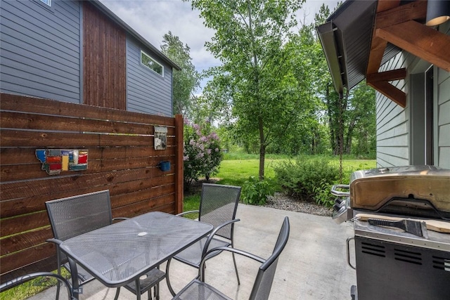 26 Locomotive Loop, Bozeman, MT 59718 - view of patio / terrace featuring outdoor dining space and grilling area