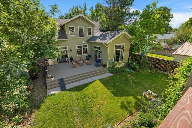 425 S Yellowstone St, Livingston, MT 59047 - back of house with roof with shingles and a deck