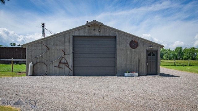 3640 Jagar Ln, Bozeman, MT 59718 - view of outbuilding featuring gravel driveway