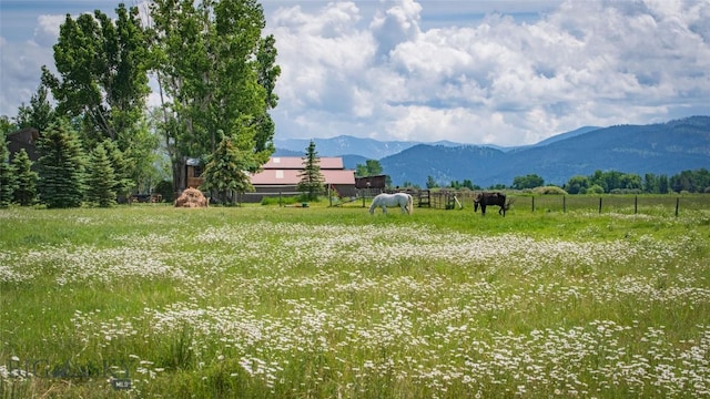 3640 Jagar Ln, Bozeman, MT 59718 - view of mountain background with rural landscape
