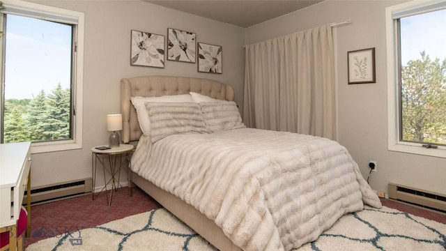 3640 Jagar Ln, Bozeman, MT 59718 - bedroom with a baseboard radiator