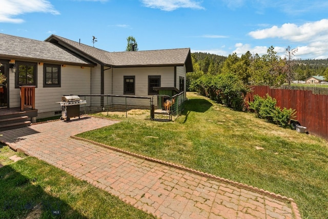 250 Silver Run Rd, Gallatin Gateway, MT 59730 - view of yard featuring a patio