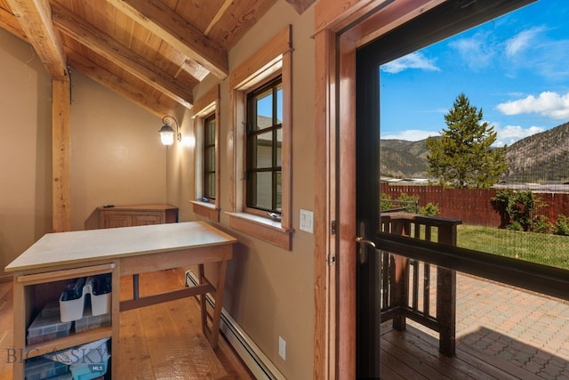250 Silver Run Rd, Gallatin Gateway, MT 59730 - sunroom / solarium with a mountain view