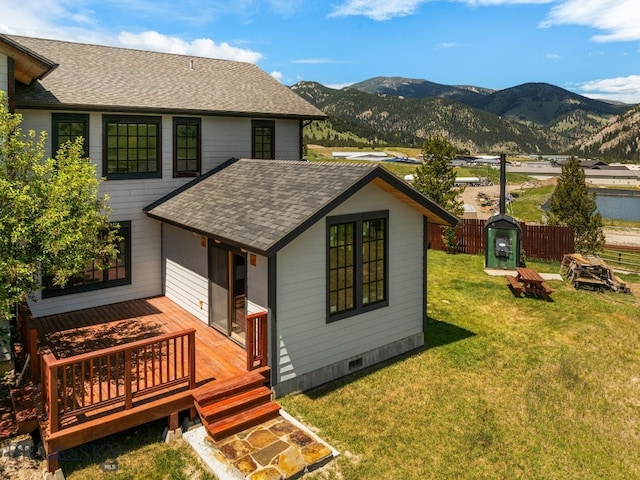 250 Silver Run Rd, Gallatin Gateway, MT 59730 - view of outbuilding with a mountain view