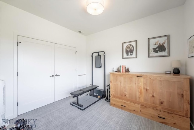 3083 S 27th Ave, Bozeman, MT 59718 - workout room with light carpet