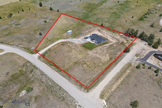 444 Highpark, Anaconda, MT 59711 - overview of rural landscape featuring property boundaries highlighted