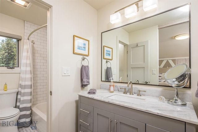 17 Chief Joseph Trl, Big Sky, MT 59716 - bathroom featuring vanity and shower / bathtub combination with curtain