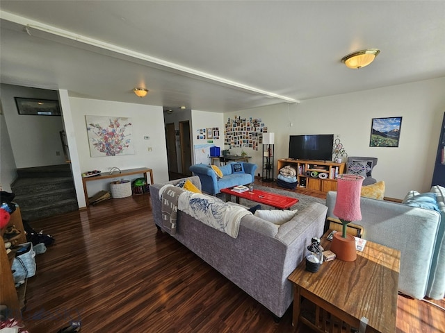 1769 W Kagy Blvd, Bozeman, MT 59715 - living room with wood finished floors