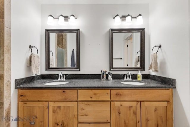 38 Red Rock, Bozeman, MT 59718 - bathroom featuring double vanity