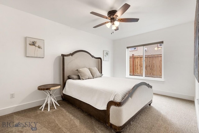38 Red Rock, Bozeman, MT 59718 - bedroom with carpet flooring and ceiling fan