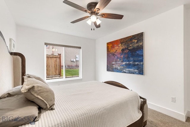 38 Red Rock, Bozeman, MT 59718 - bedroom featuring carpet floors and ceiling fan