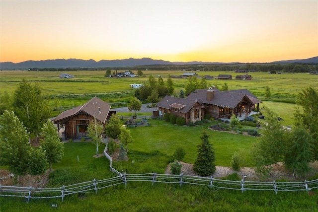 1400 Cottontail Rd, Gallatin Gateway, MT 59730 - aerial view of sparsely populated area with a mountainous background