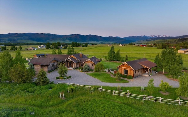 1400 Cottontail Rd, Gallatin Gateway, MT 59730 - view of rural area with a mountain backdrop