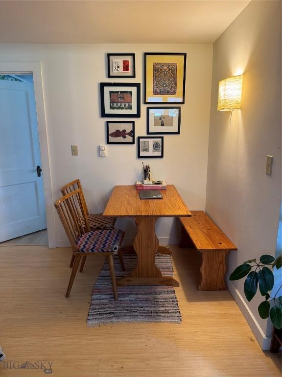 815 S 6th Ave, Bozeman, MT 59715 - dining room featuring breakfast area and wood finished floors