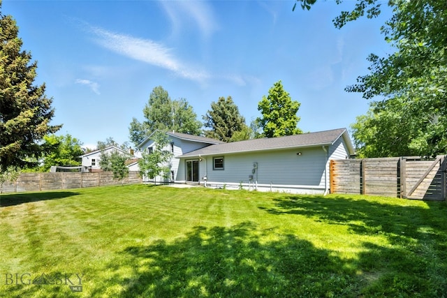 11 N Yellowstone Ave, Bozeman, MT 59718 - rear view of property featuring a fenced backyard
