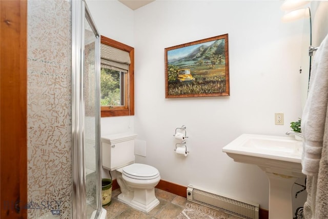 11540 Taiga Trl, Bozeman, MT 59715 - bathroom featuring a stall shower and toilet