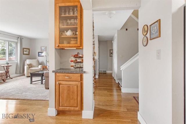 1406 Gilman Ave, Butte, MT 59701 - hall with light wood-style flooring