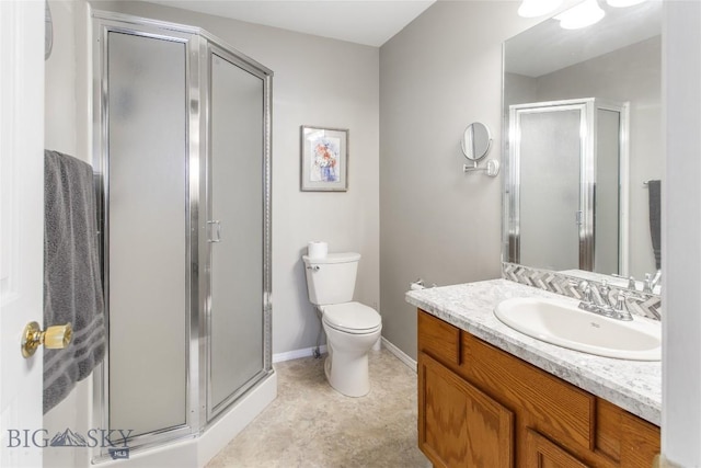 1406 Gilman Ave, Butte, MT 59701 - bathroom featuring vanity and a stall shower