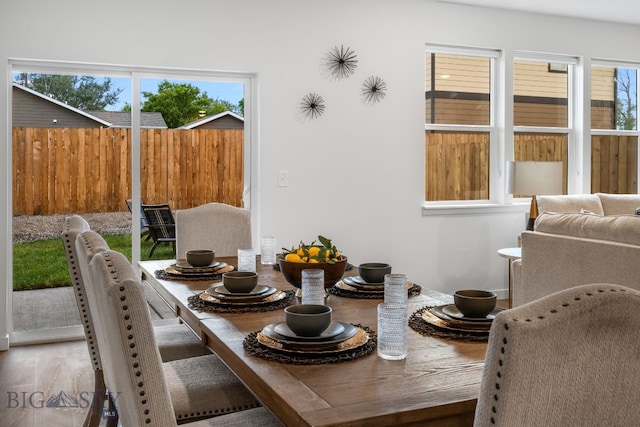 402 W Manhattan Ave Unit B, Manhattan, MT 59741 - dining room with wood finished floors