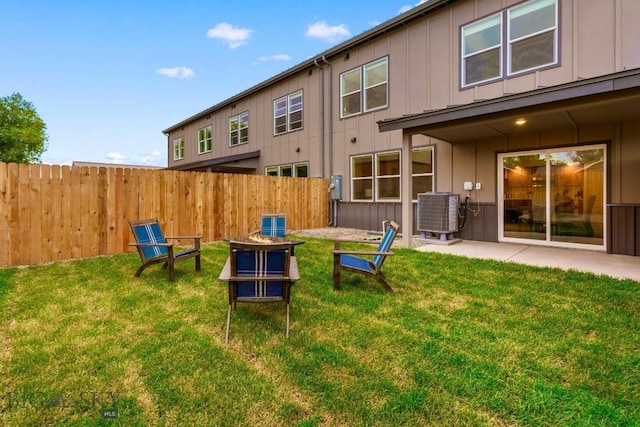 402 W Manhattan Ave Unit B, Manhattan, MT 59741 - view of yard with a fire pit and a patio area