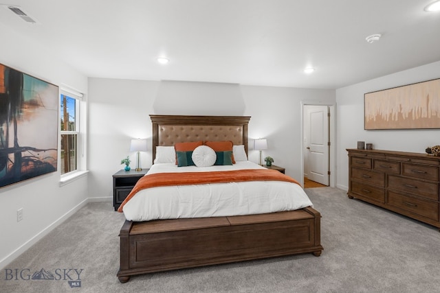 402 W Manhattan Ave Unit B, Manhattan, MT 59741 - bedroom featuring light colored carpet and recessed lighting