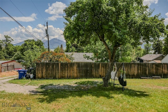 416 N 3rd St, Livingston, MT 59047 - view of yard