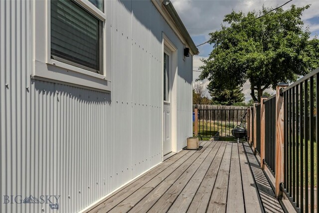 416 N 3rd St, Livingston, MT 59047 - view of deck