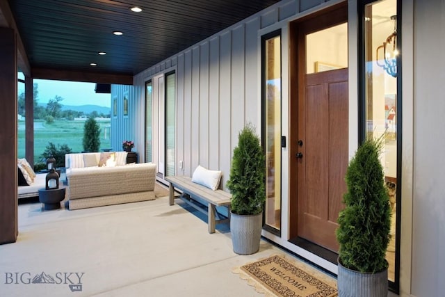 243 Tinkers Ln, Bozeman, MT 59718 - entrance to property with board and batten siding