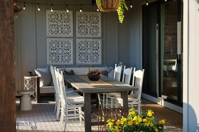 243 Tinkers Ln, Bozeman, MT 59718 - dining area featuring a decorative wall