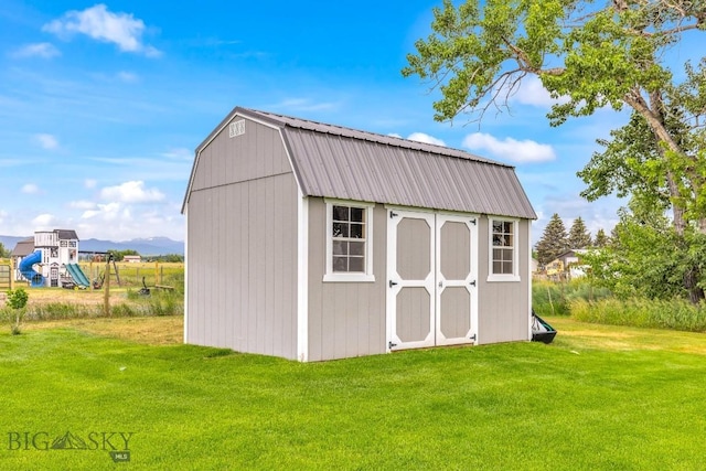 1484 Stewart Loop, Bozeman, MT 59718 - view of shed with a playground