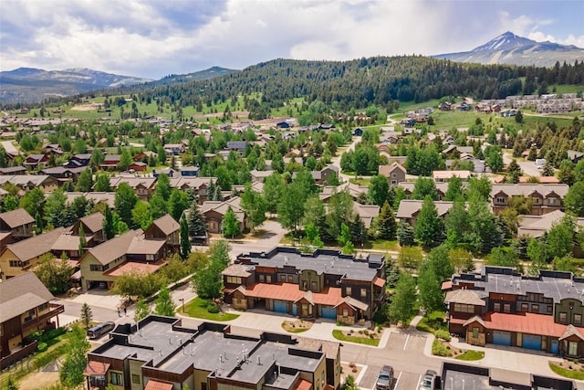 99 Pheasant Tail Ln Unit 1, Big Sky, MT 59716 - aerial perspective of suburban area with mountains