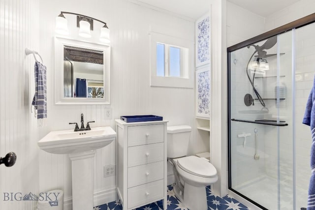 12977 Cottonwood Rd, Bozeman, MT 59718 - full bathroom with a stall shower and toilet